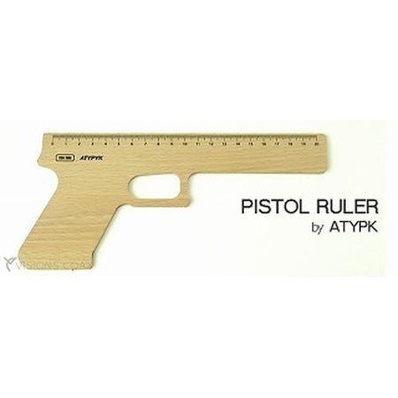 銃型ものさし　PISTOL RULER （ピストル ルーラー）