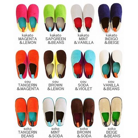 minimynimo　ベロアルームシューズ