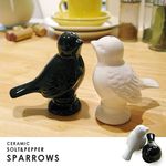 鳥型ペア ソルト＆ペッパー SPARROWS