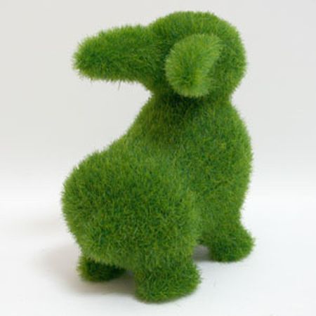 人工芝オブジェGRASS LAND グラスランド L ラビット うさぎ 