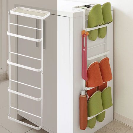 引っ掛け式スリッパラック タワー