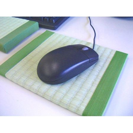 たたみマウスパッド　和とPCの融合